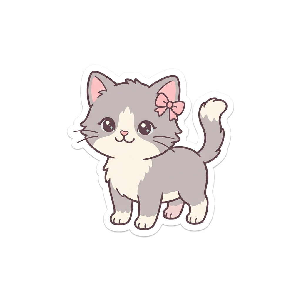 a small kitten looking up at you